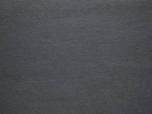 Lit double ADMIRAL Gris foncé - Gris - Argenté - 170 x 90 x 210 cm