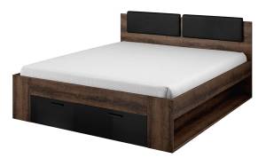 Schlafzimmer-Set GALAXY 4-teilig Braun - Holzwerkstoff - 200 x 210 x 205 cm