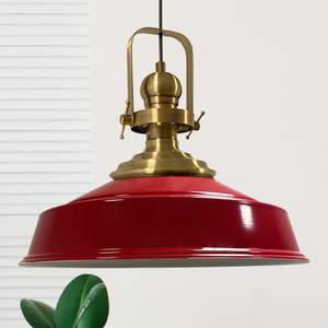 Pendelleuchte Asletl Vintage Lampe Rot