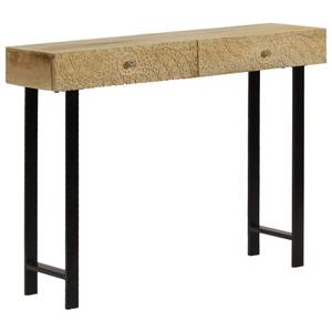 Konsolentisch 246977 Braun - Metall - Massivholz - Holzart/Dekor - 30 x 79 x 102 cm