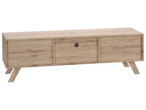 Meuble TV FORESTER Marron - Blanc - Bois manufacturé - 150 x 45 x 40 cm