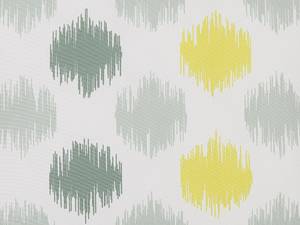 Coussin d'extérieur NEROLA Gris - Blanc - Jaune - Textile - 45 x 12 x 45 cm