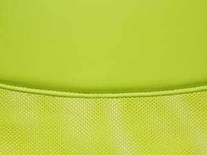 Chaise de bureau DESIGN Noir - Vert - Citron vert - Argenté