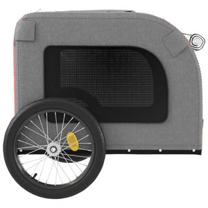 Remorque vélo pour chien 3028770-1 Orange - 134 x 74 x 69 cm