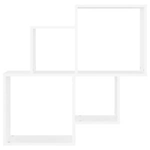 Étagère cube murale 3008075 Blanc - Bois manufacturé - 80 x 79 x 15 cm