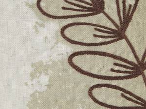 Kissen 2er Set CALENDULA Beige - Braun - Textil - 45 x 10 x 45 cm