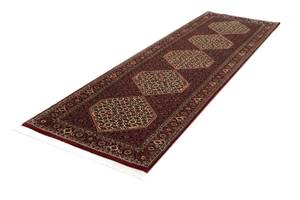 Tapis de couloir Bidjar XXXVIII Rouge - Textile - 85 x 2 x 298 cm