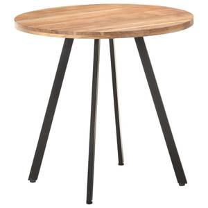 Esstisch 320485 Braun - Massivholz - Holzart/Dekor - 80 x 75 x 80 cm