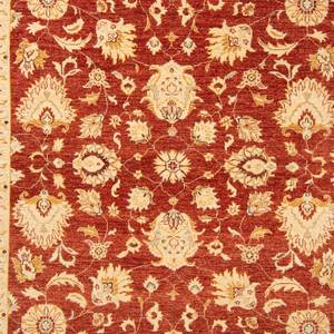 Ziegler Teppich - 350 x 277 cm - rot Rot - Kunststoff - 277 x 1 x 350 cm