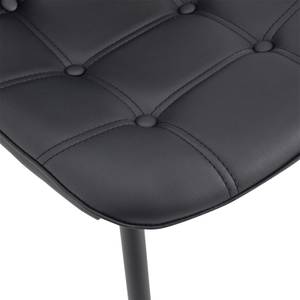 Chaises ALVARO (Lot de 4) Noir