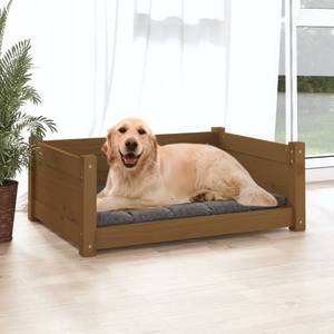 Lit pour chien 3015858-1 Marron foncé - 76 x 56 cm