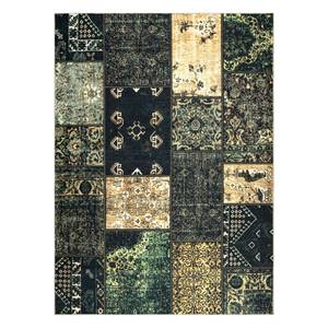 Tapis Antika Ancient Olive Patchwork Grün - Textil - 120 x 1 x 170 cm