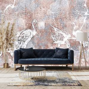 Papier Peint Oiseaux Ornements Vintage 405 x 270 x 270 cm