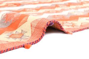 Teppich Jajim CLXI Orange - Textil - 142 x 1 x 216 cm