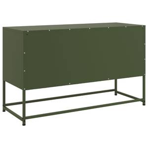 Highboard DE2139 Weiß - Metall - 39 x 107 x 36 cm