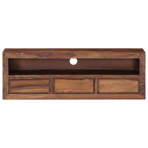 TV-Schrank D317 Braun - Massivholz - 30 x 40 x 120 cm