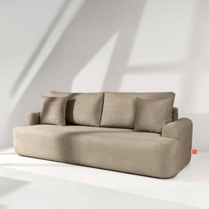 Schlafsofa ELPHO Beige - Creme