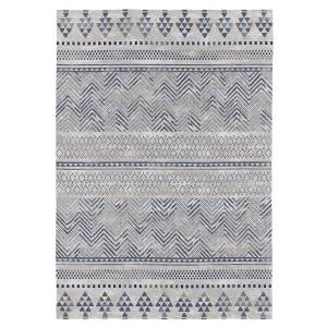 Tapis de salon  Rugs&Rugs VOLGA Gris - Textile - 80 x 150 cm