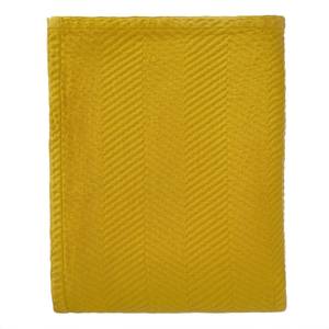 Tagesdecke Lixa Gelb - Textil - 275 x 1 x 265 cm