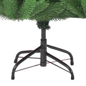 Sapin de noël artificiel Bronze - Doré - Vert - 96 x 120 x 96 cm