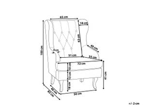 Sessel ALTA 65 x 100 x 85 cm