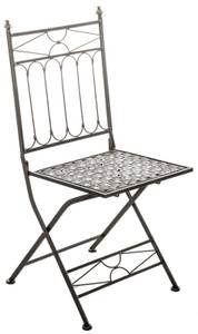 Chaises de jardin Asina Lot de 2 Bronze