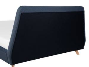 Doppelbett VIENNE Blau - Dunkelblau - Eiche Hell - Breite: 180 cm