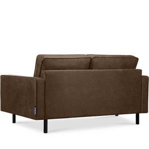 Sofa INVIA 2-Sitzer Dunkelbraun