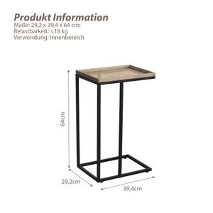 Couchtisch DCV081001 Schwarz