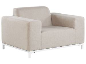 Lounge Set ROVIGO 4-tlg Beige - Weiß