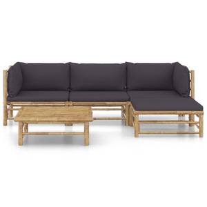 Garten-Lounge-Set (5-teilig) 3009675-8 Dunkelgrau