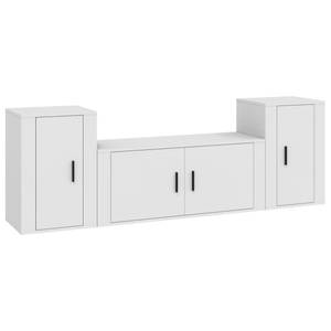 TV-Schrank 3er Set D581 Weiß