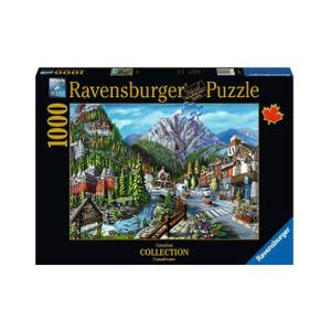 Puzzle Willkommen in Banff 1000 Teile Papier - 28 x 6 x 38 cm