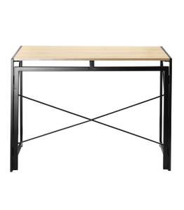 Klappbarer Schreibtisch - L100 cm Beige - Holzwerkstoff - 50 x 75 x 100 cm