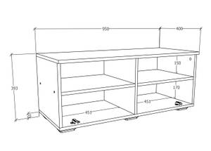 TV-Möbel Arila Braun - Glas Weiß - Weiß