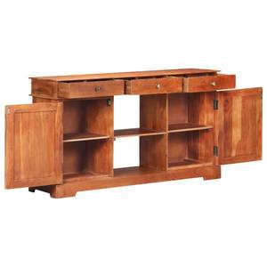 Sideboard 323543 Braun - Holzwerkstoff - Massivholz - Holzart/Dekor - 135 x 75 x 35 cm