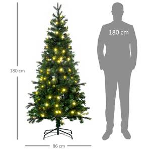 Weihnachtsbaum 830-530V90GN Grün - Kunststoff - 86 x 180 x 86 cm