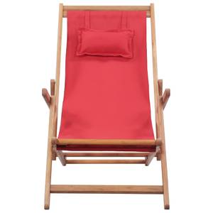 Chaise de plage 3004207-2 Rouge