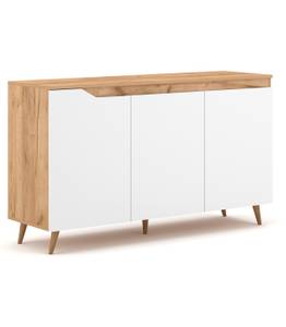 Buffet Tree Blanc - Bois manufacturé - 42 x 82 x 140 cm