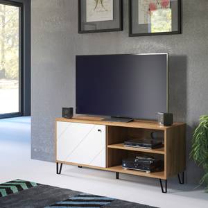 TV Möbel Touch Braun - Holz teilmassiv - 123 x 55 x 40 cm