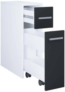 Armoire middle Zalo Noir - Blanc