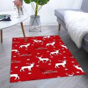 Tapis de Noel Renne Rouge - 50 x 80 cm