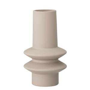 Vase Louane Beige - Keramik - 12 x 22 x 12 cm