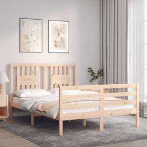 Bettgestell-K-3687 Braun - Holzwerkstoff - 146 x 100 x 206 cm