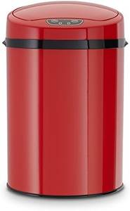 Badabfalleimer INOX EW-BE-0259 Rot