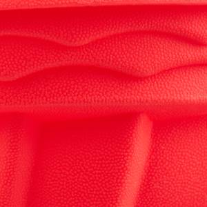 Gugelhupfform aus Silikon Rot - Kunststoff - 23 x 11 x 23 cm