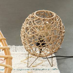 Tischlampe Beige JJ260 Beige - Rattan - 26 x 34 x 1 cm