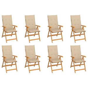 Gartenstuhl (8er Set) 3007487-4 Beige