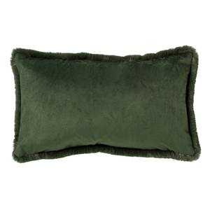 Coussin décoratif Zaya Vert foncé