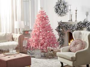 Weihnachtsbaum FARNHAM Pink - 150 x 210 x 150 cm